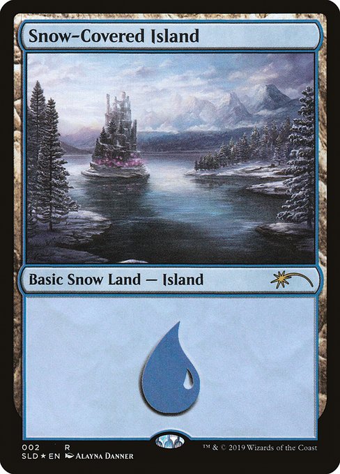 冠雪の島 Snow-Covered Island SLD