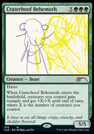 孔蹄のビヒモス Craterhoof Behemoth 376 SLD